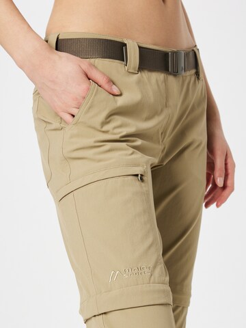 Maier Sports Regular Outdoorhose 'Inara' in Braun