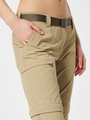 Regular Pantalon outdoor 'Inara' Maier Sports en marron