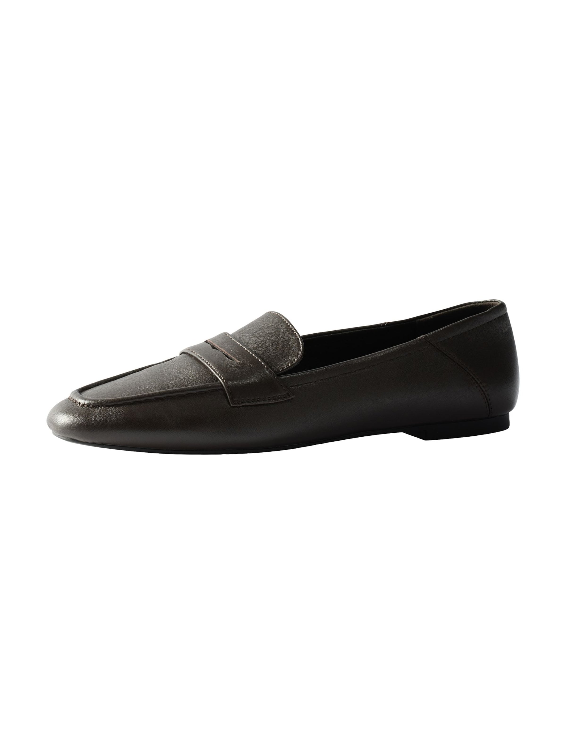 Chaussure basse The Set en marron : devant