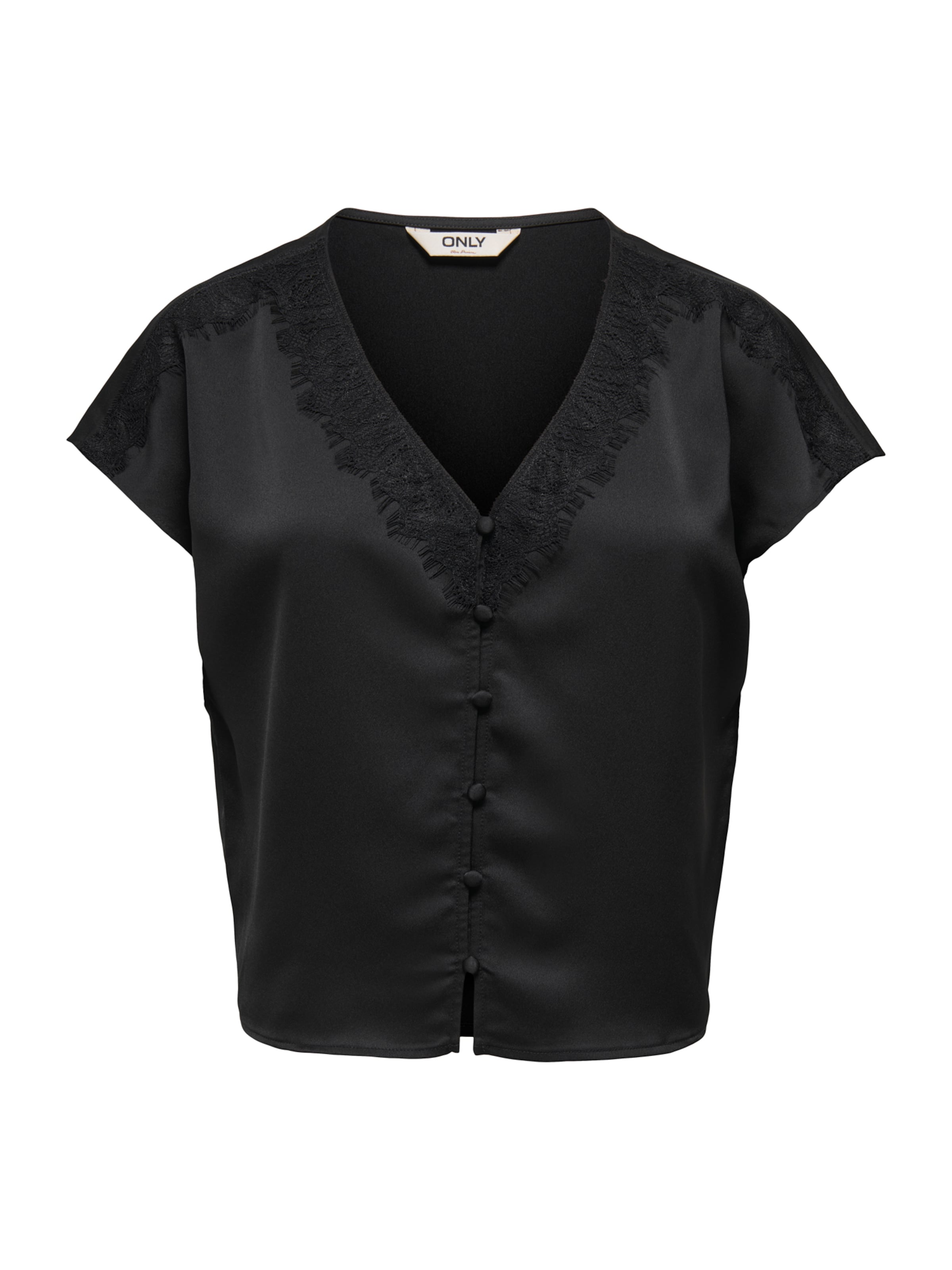 Chemisier 'ONLFARAYA' ONLY en noir : devant