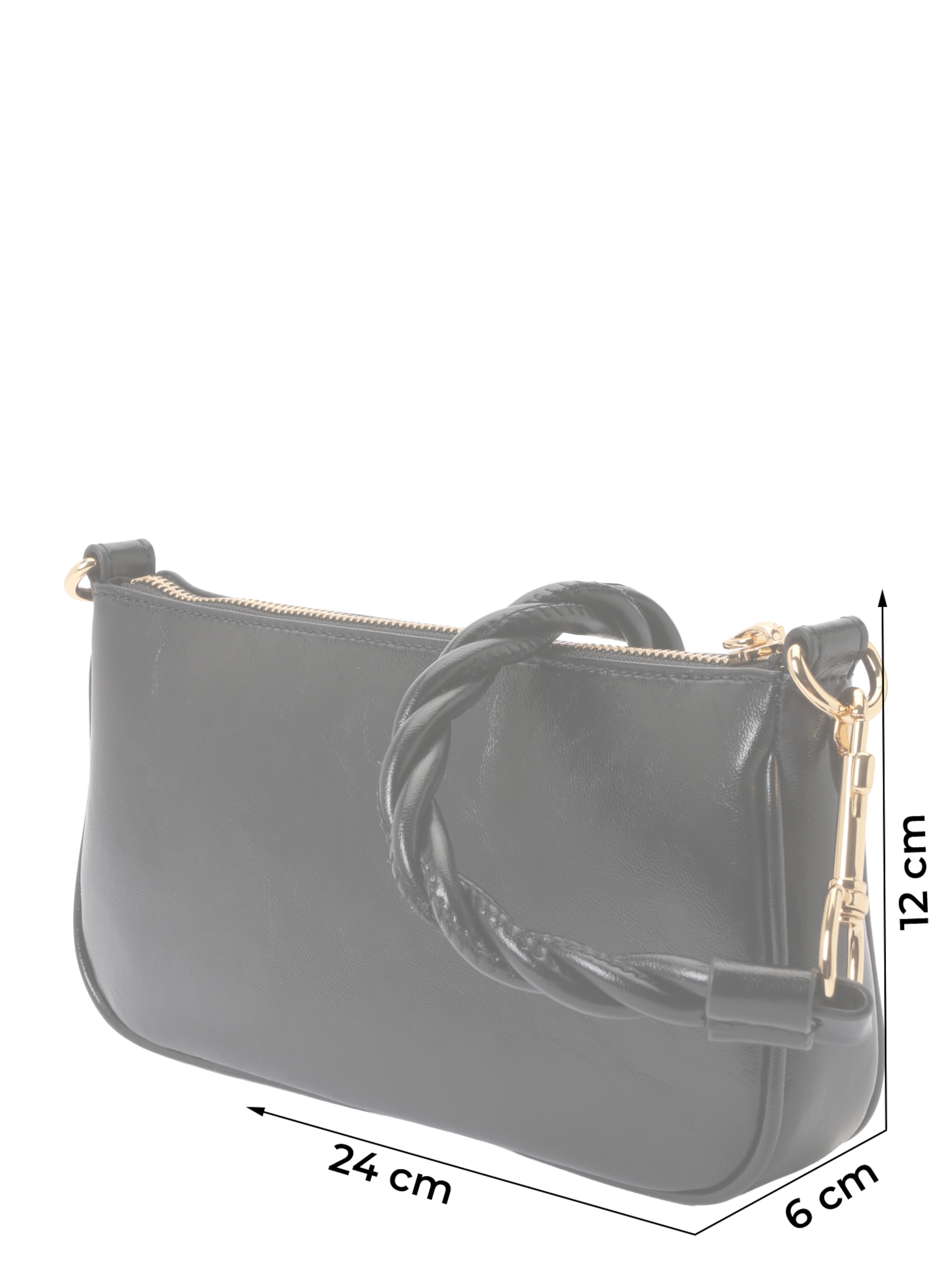 Sac bandoulière Love Moschino en noir