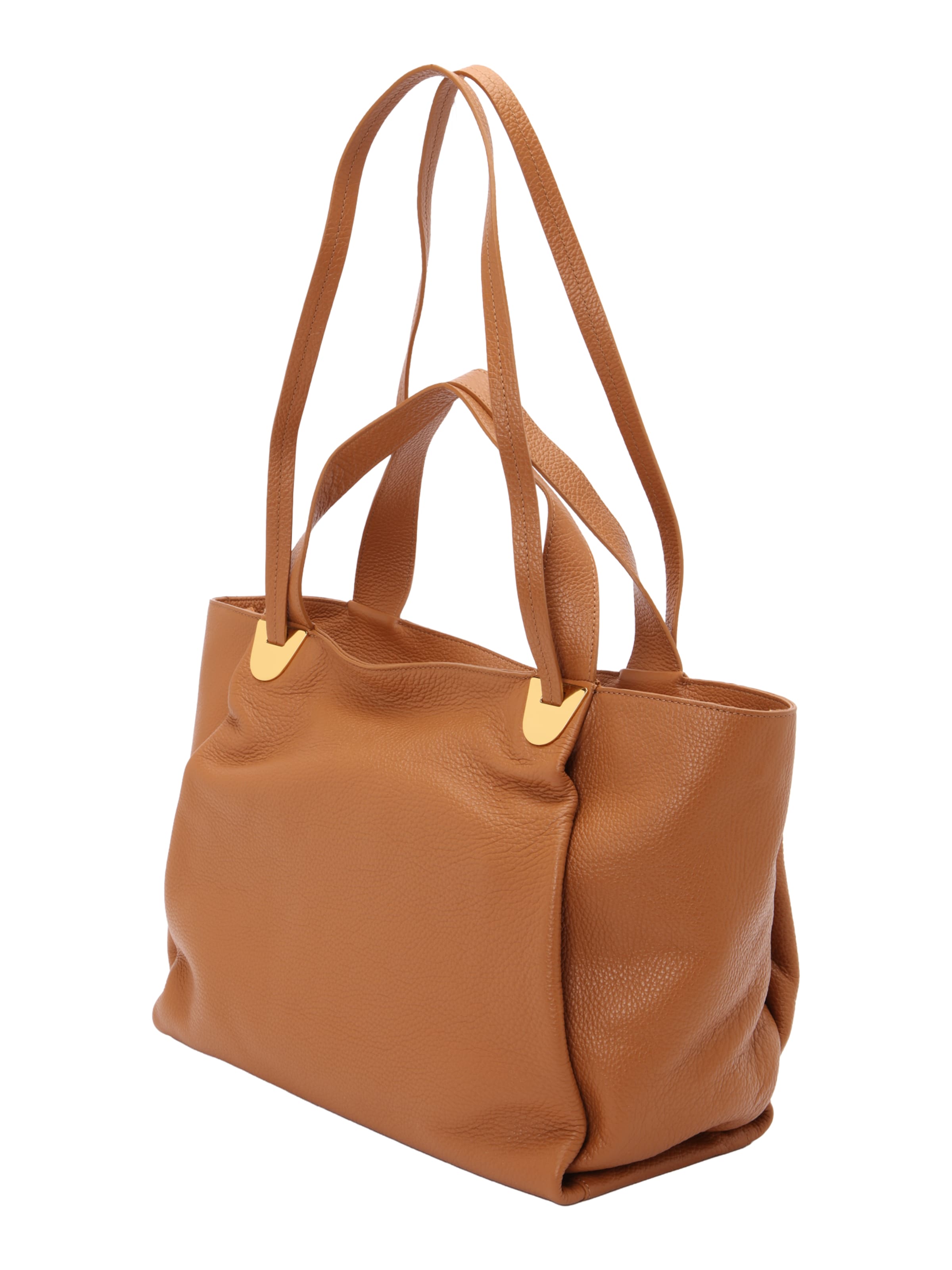 Coccinelle Nákupní taška 'OLIVER' – hnědá: boční strana