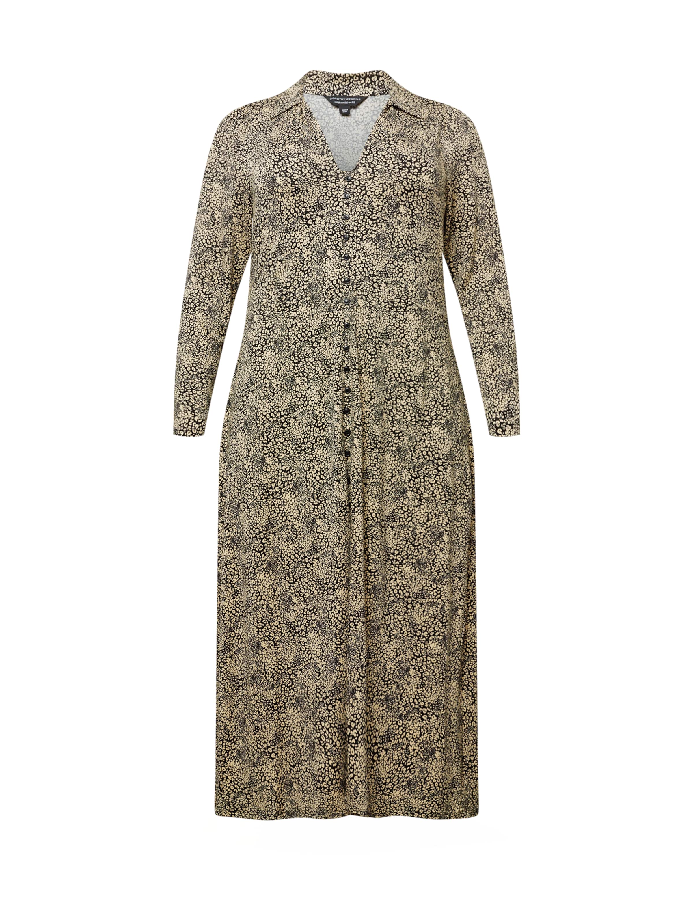 Frauen Große Größen Dorothy Perkins Curve Kleid in Beige - NA96127
