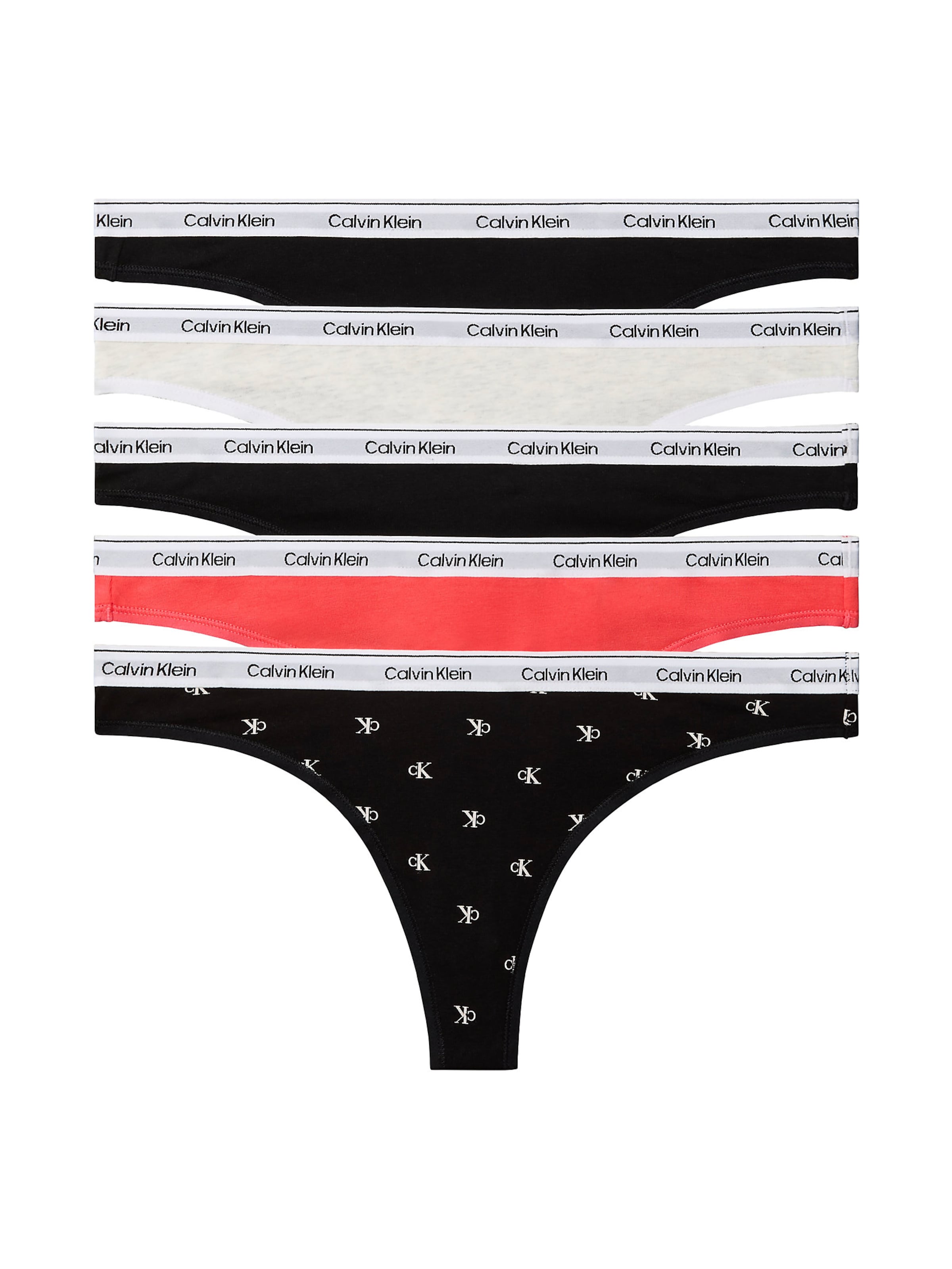 Calvin Klein Underwear Tangá - Červená: predná strana