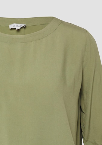 Chemisier s.Oliver en vert