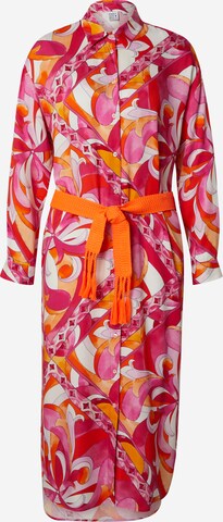 Robe-chemise Emily Van Den Bergh en rose : devant