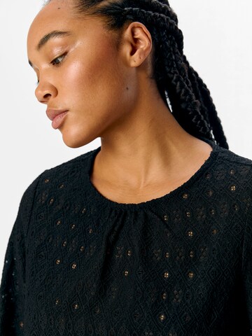 Camicia da donna 'OBJLaila' di OBJECT in nero
