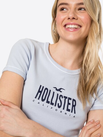 T-shirt 'Sporty' HOLLISTER en bleu