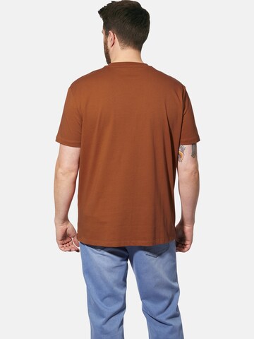 T-Shirt Charles Colby en marron