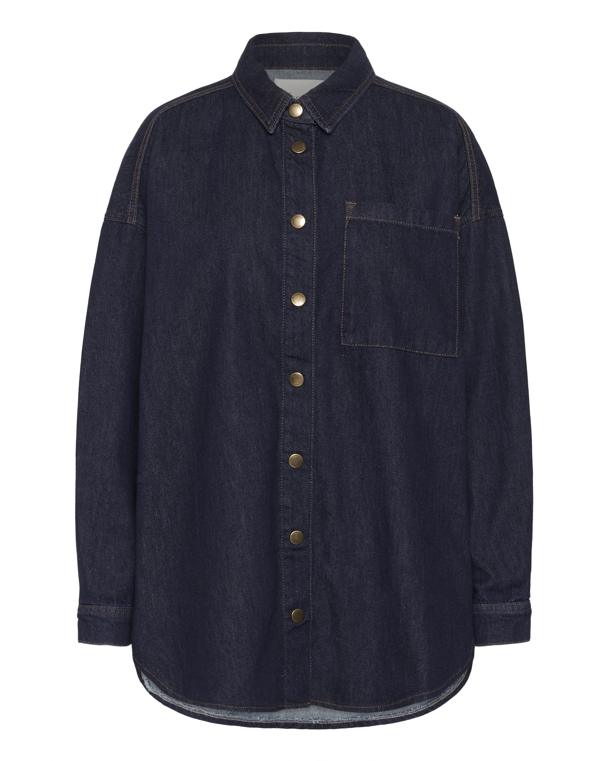 My Essential Wardrobe Bluse 'Malo' i blå: forside