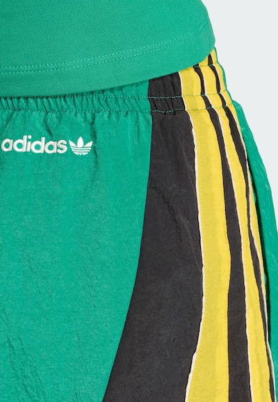 ADIDAS ORIGINALS Shorts 'Santiago' in gelb / grün, Produktansicht