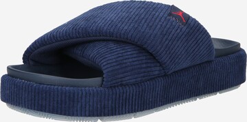 Jordan Mules 'SOPHIA' in Blue: front