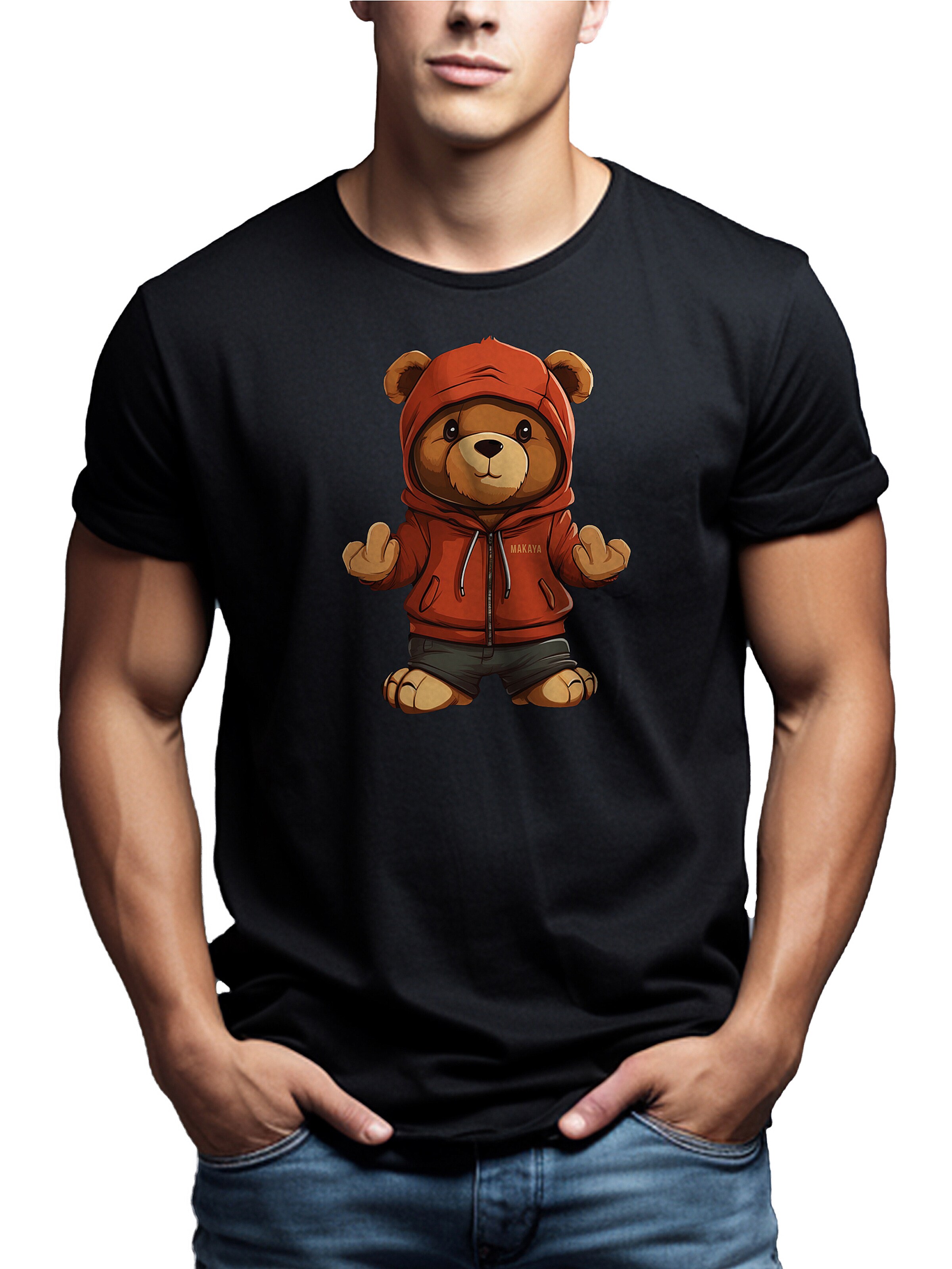 MAKAYA Shirt‌‌‌‌‌‌‌‌‌‌ in Schwarz