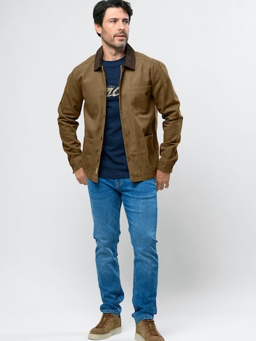 Fit confort Chemise ' Devin Overshirt ' MCS en jaune