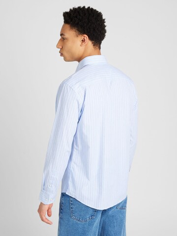 SELECTED HOMME Regular fit Button Up Shirt in Blue