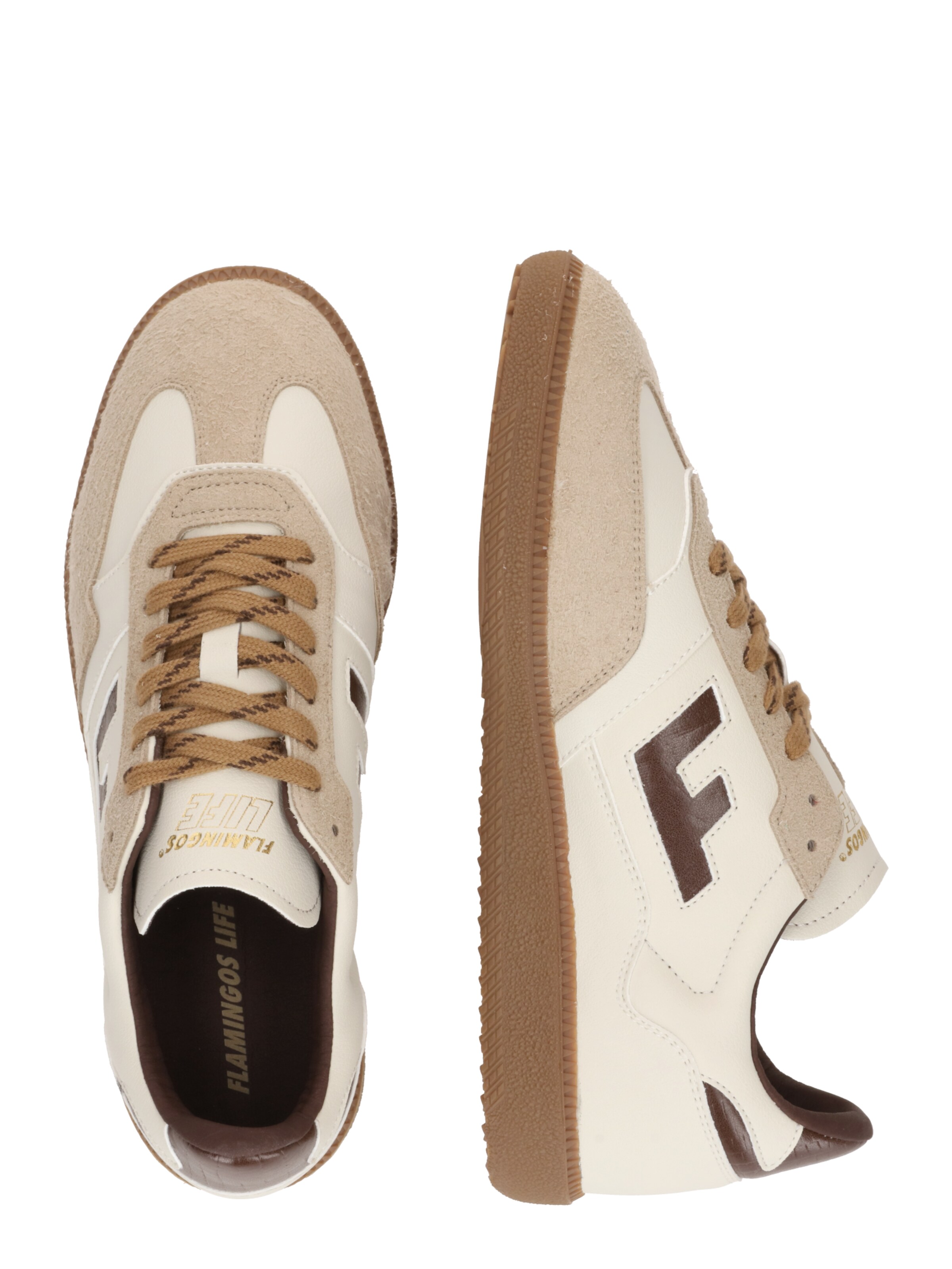 Flamingos&#x27; LifeNiske tenisice &#x27;Burela&#x27; - bijela boja