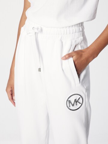 MICHAEL Michael Kors Tapered Παντελόνι σε λευκό
