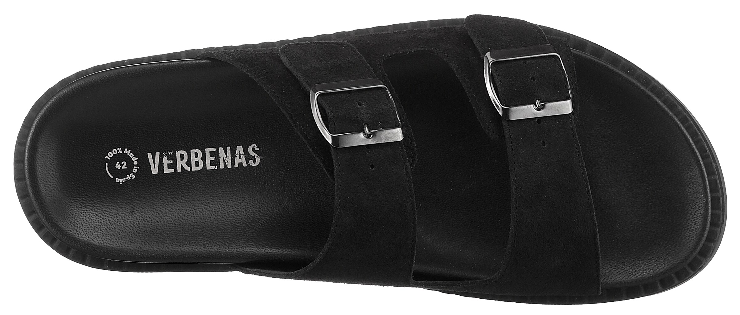 VERBENAS Mules in Black