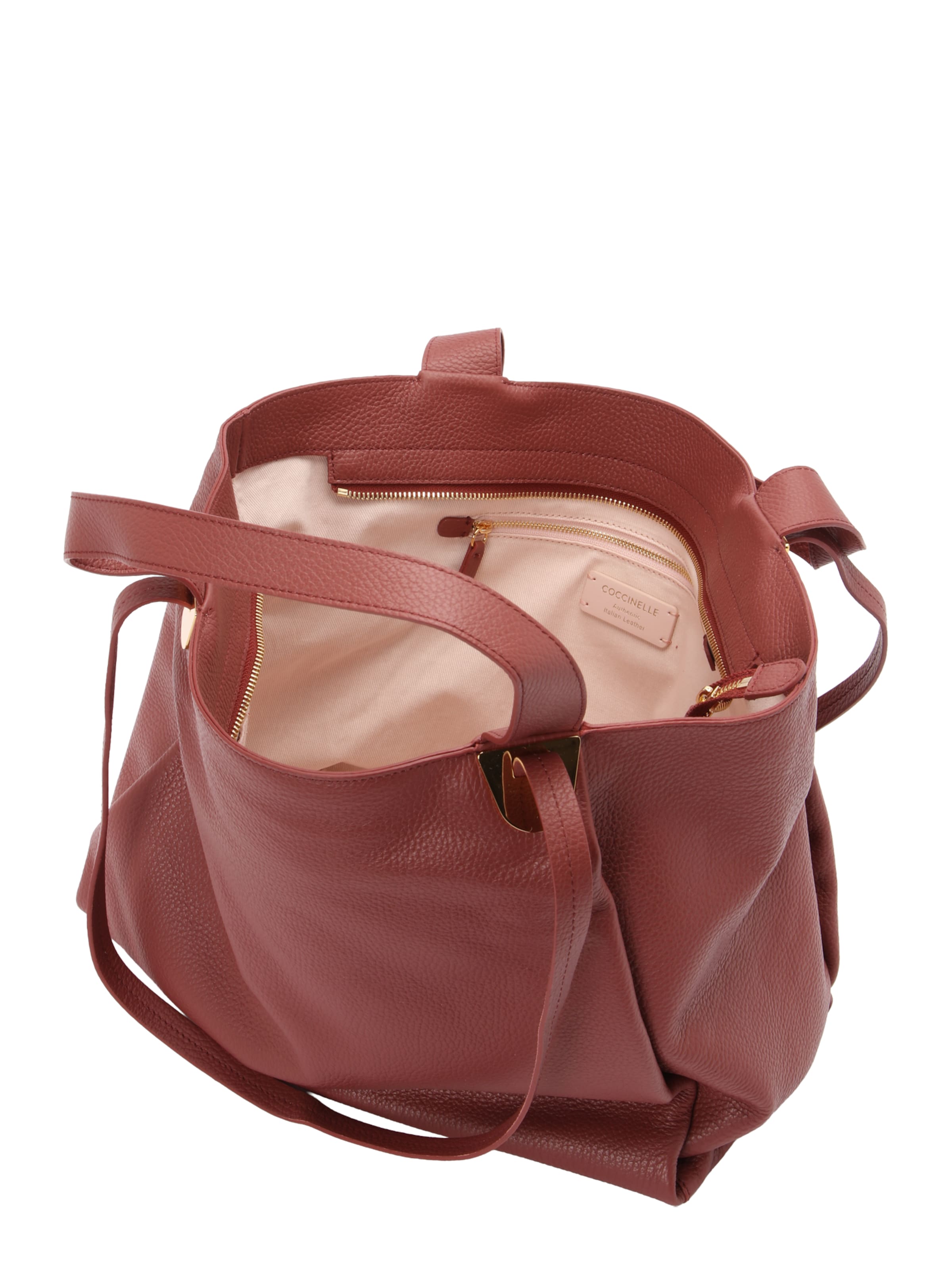 Coccinelle Μεγάλη τσάντα 'OLIVER' σε κόκκινο: κορυφή