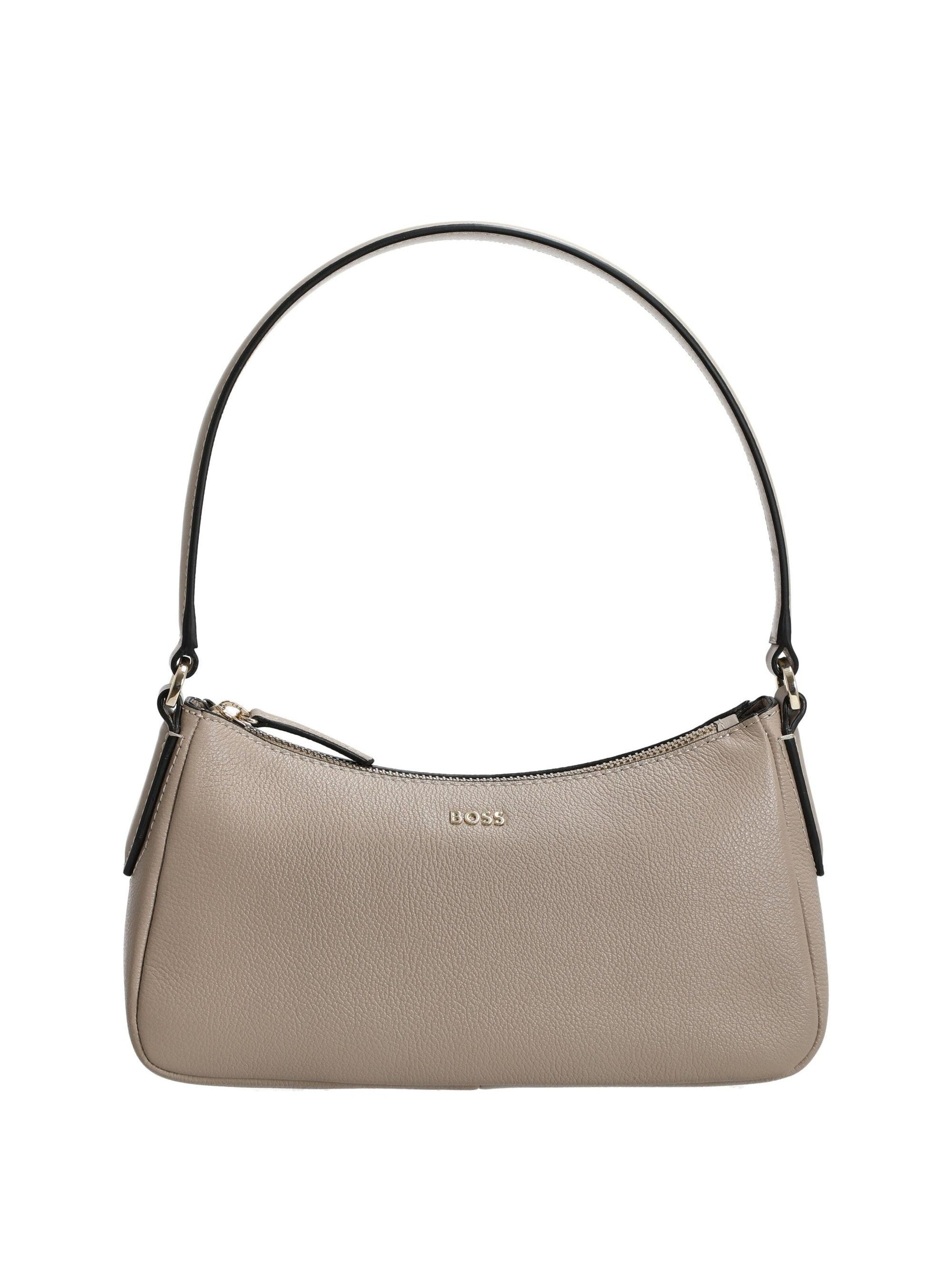 HUGO BOSS Shoulder Bag 'Alyce' in Beige: front
