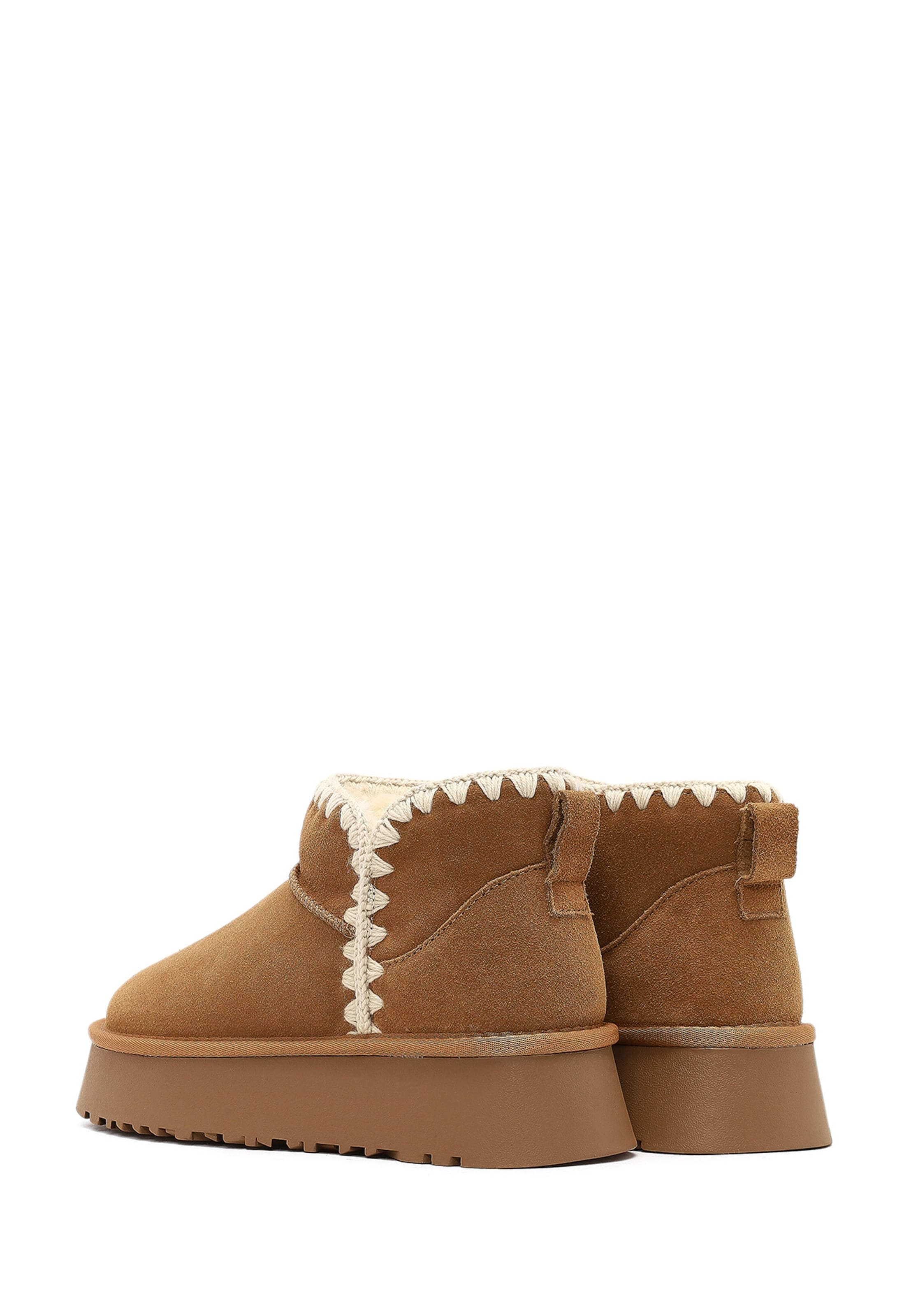 Derimod - Botas de tobillo en beige