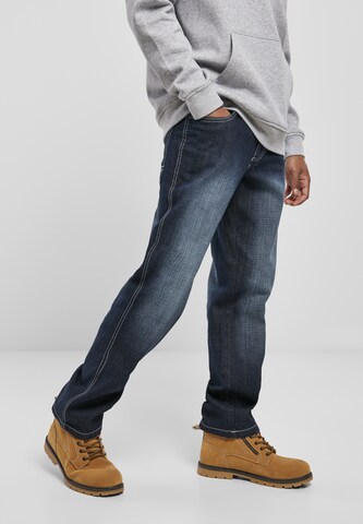 SOUTHPOLE Regular Jeans in Blau