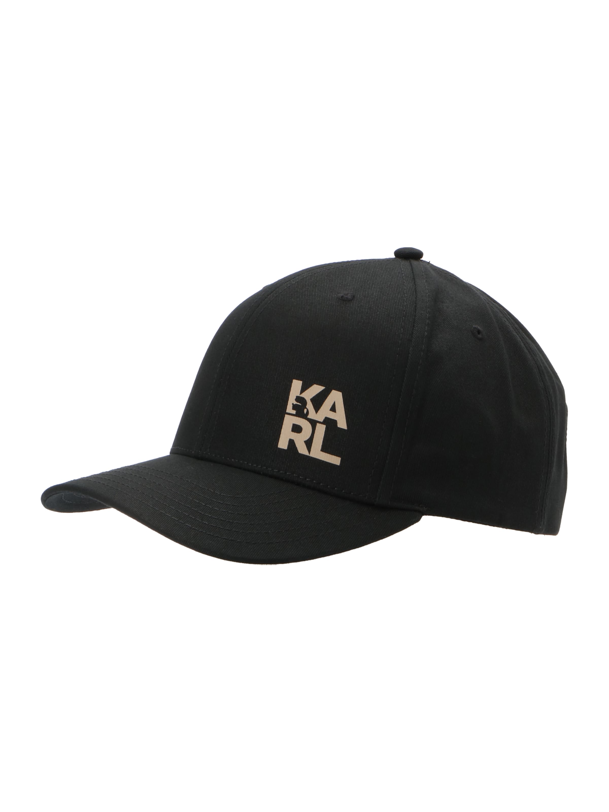 Karl Lagerfeld - Gorra en negro: frente
