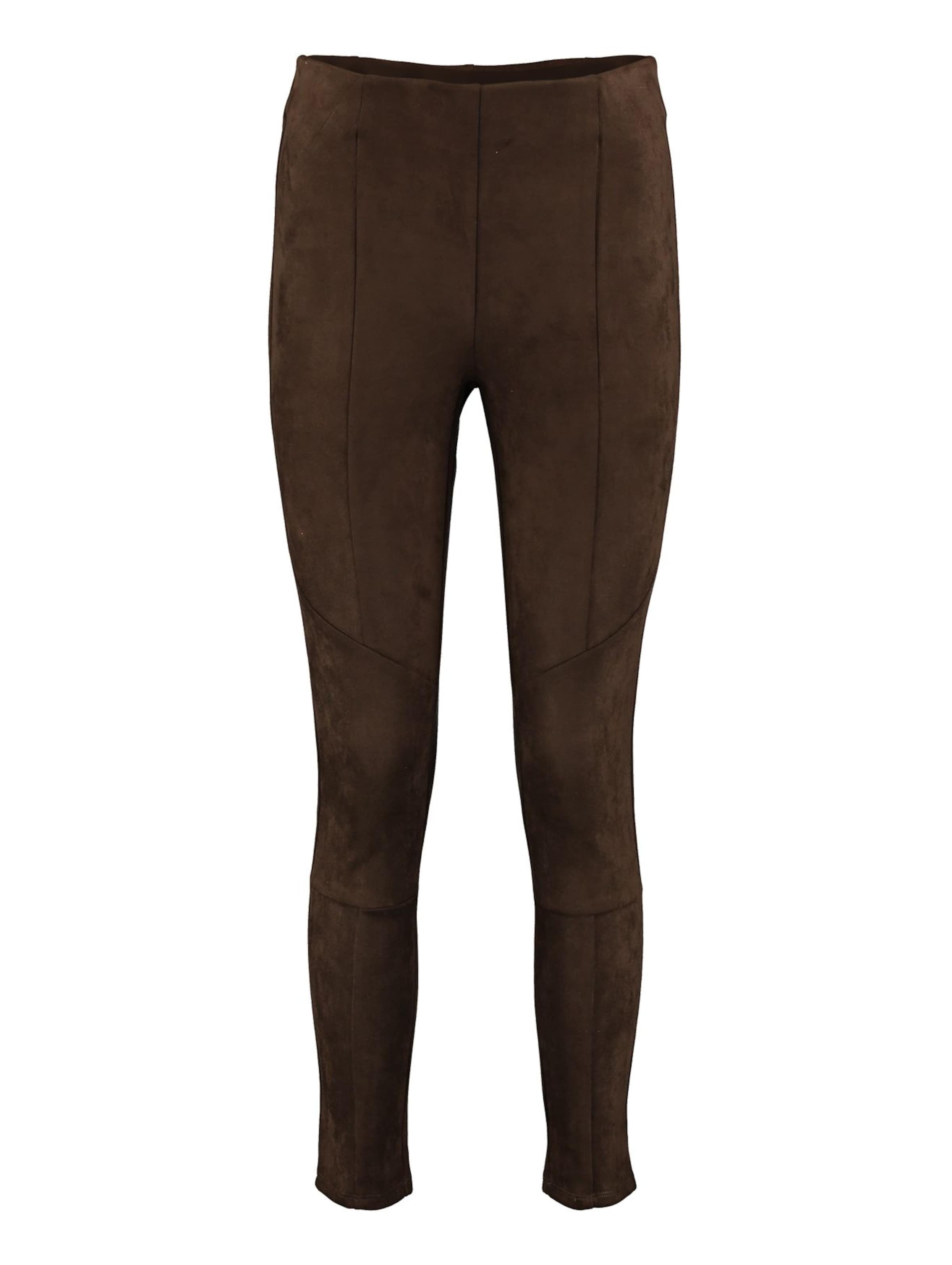 Hailys Skinny Pants in Brown: front