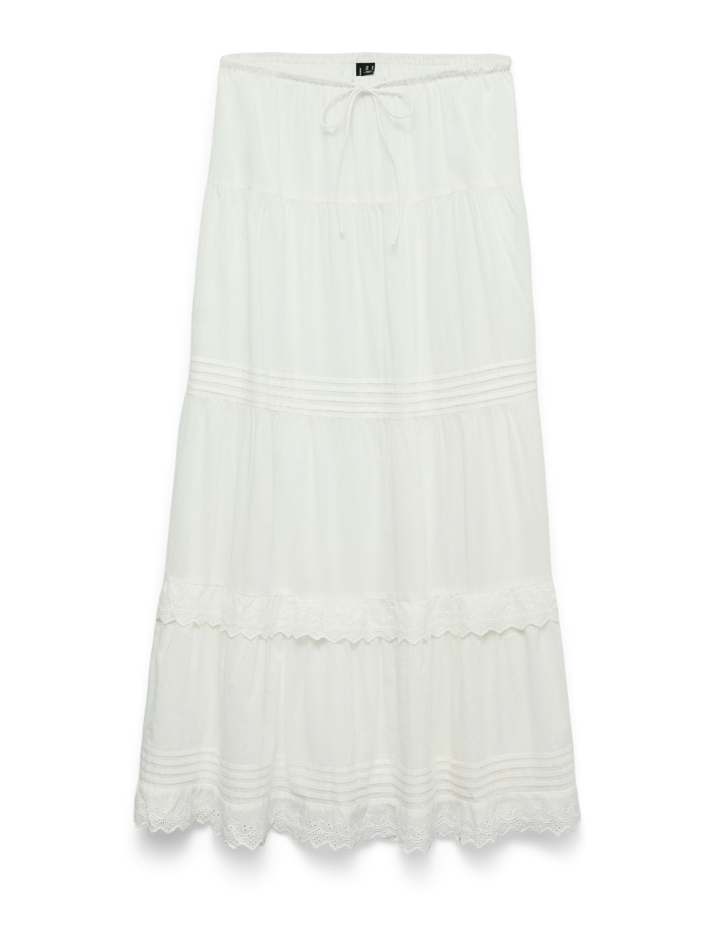 VERO MODA Jupe 'VMSANDY' en blanc, Vue avec produit