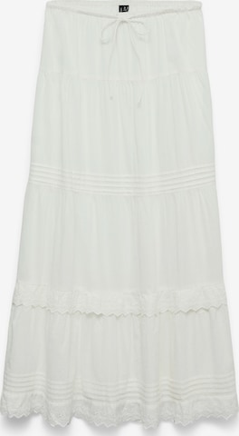 Jupe 'VMSANDY' VERO MODA en blanc : devant