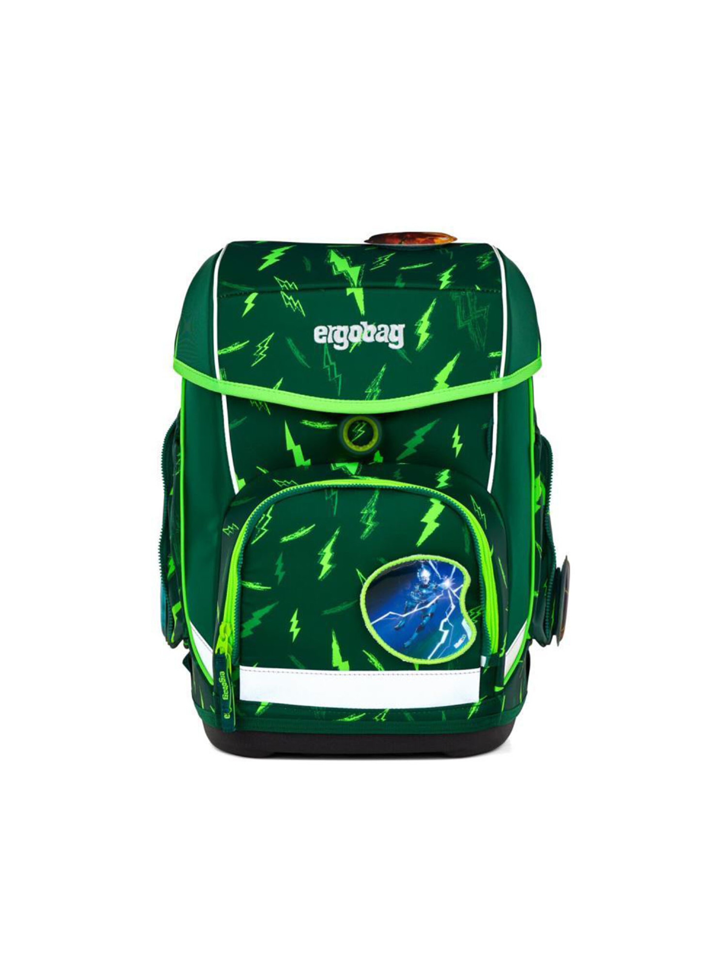 ergobag Rucksack 'Cubo Set 5 tlg'‌‌‌ in Grün