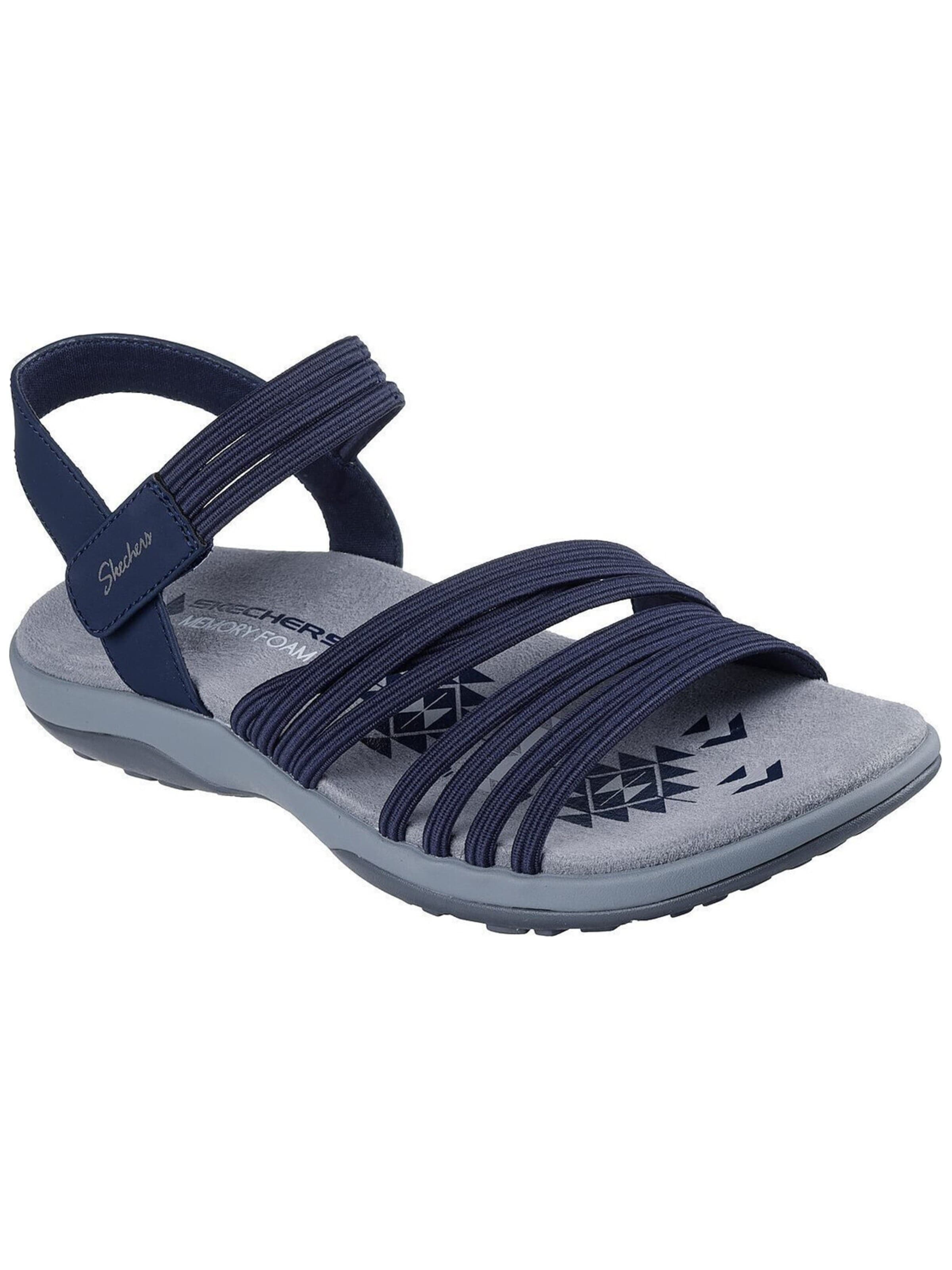 Sandales 'Skechers Reggae Slim - Coffee' SKECHERS en bleu : devant