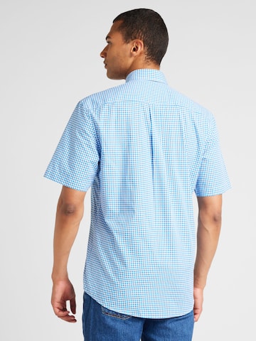 FYNCH-HATTON - Ajuste regular Camisa 'Classic Vichy' en azul