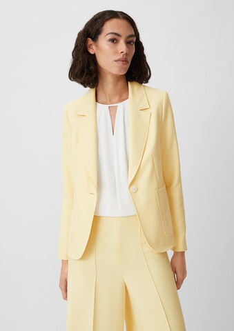 Blazer COMMA en jaune : devant