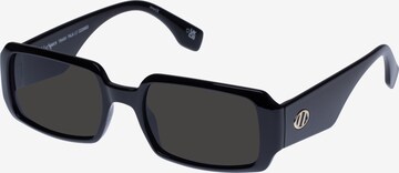 LE SPECS Sunglasses 'Trash Talk' in Black: front