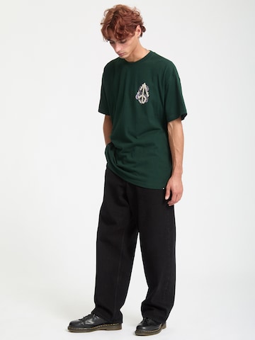 T-Shirt 'Snake Peace LSE' Volcom en vert