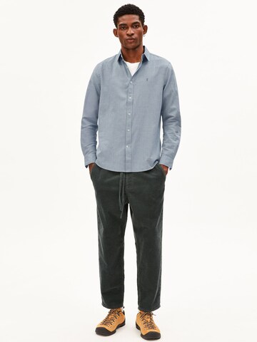 ARMEDANGELS Regular fit Button Up Shirt 'Quaasa' in Green