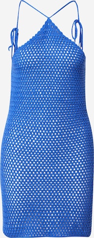 NA-KD Beach Dress 'Melissa' in Blue: front