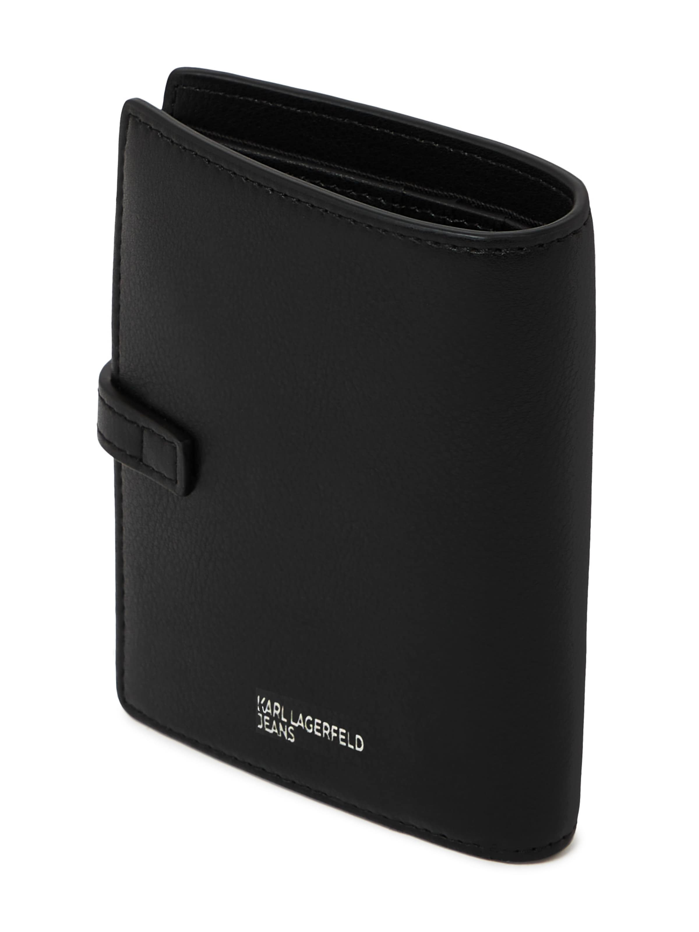 KARL LAGERFELD JEANS Plånbok i svart