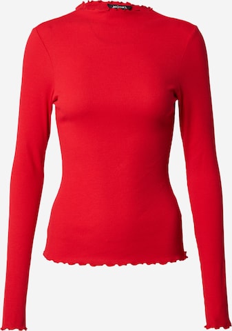 Monki Shirt in Rood: voorkant