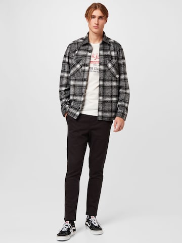 JOOP! Jeans - Regular Fit Camisa 'Haper' em preto