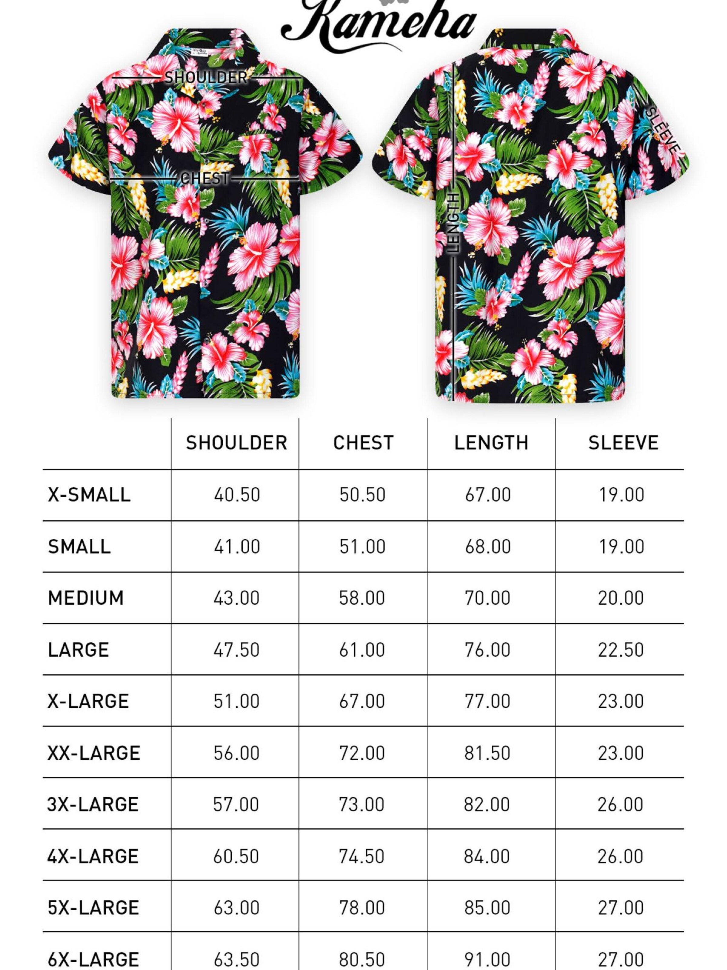 King Kameha Shirt 'Hibiscus New' in Zwart