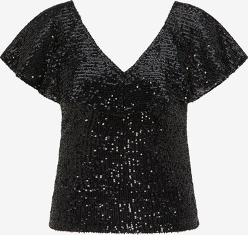 faina Blouse in Black: front