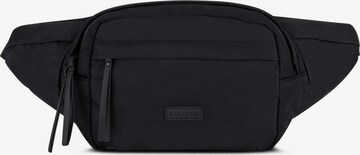 Expatrié Fanny Pack 'Justine' in Black: front