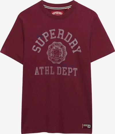 Superdry & Co Paita 'Vintage Prep' värissä marine / vaaleanharmaa / viininpunainen, Tuotenäkymä