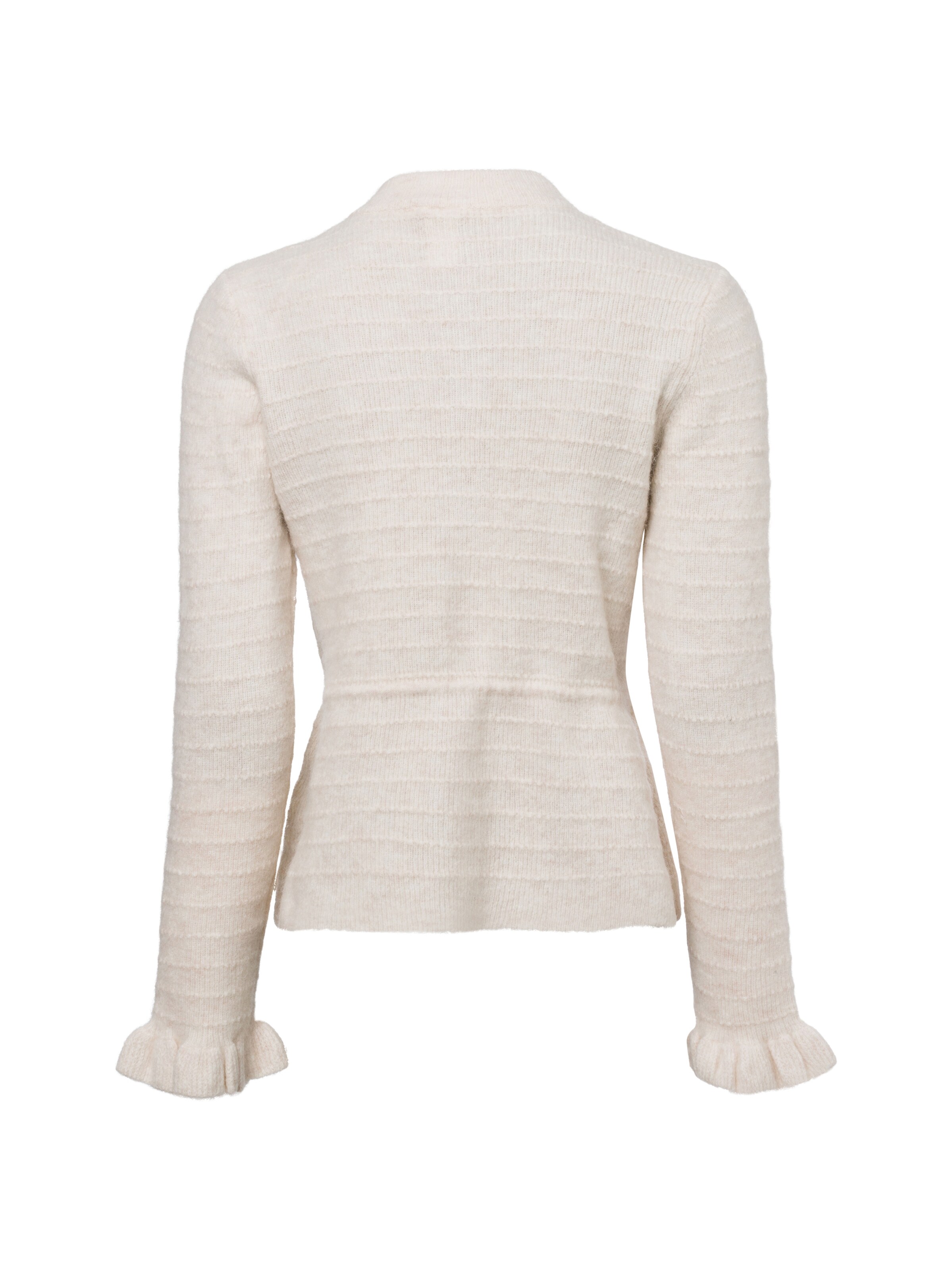 YAS Strickjacke in Beige