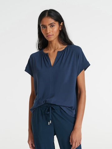 OPUS Blouse in Blue: front