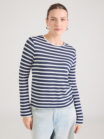 ONLY - Camisa em azul: frente