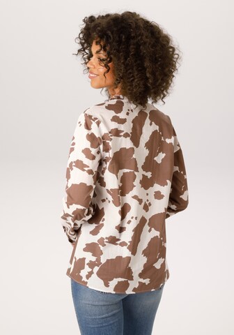 Aniston CASUAL Blouse in Beige
