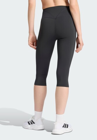 ADIDAS PERFORMANCE Skinny Spodnie sportowe 'Optime' w kolorze czarny